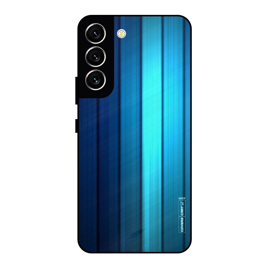 Blue Hues Metal Back Case for Galaxy S22 5G