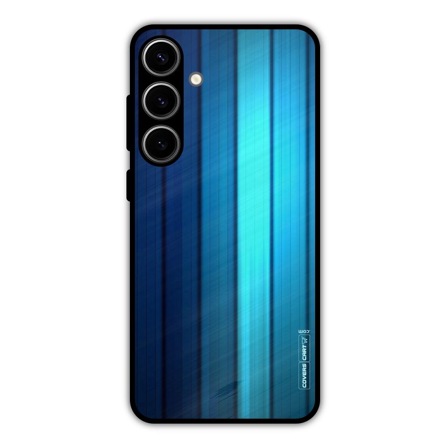 Blue Hues Metal Back Case for Galaxy S24 Plus