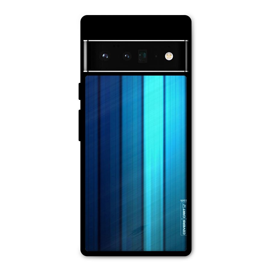 Blue Hues Metal Back Case for Google Pixel 6 Pro