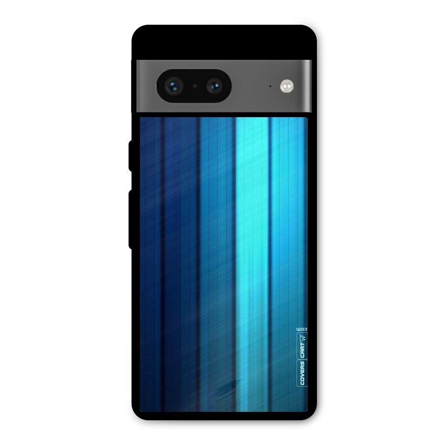 Blue Hues Metal Back Case for Google Pixel 7