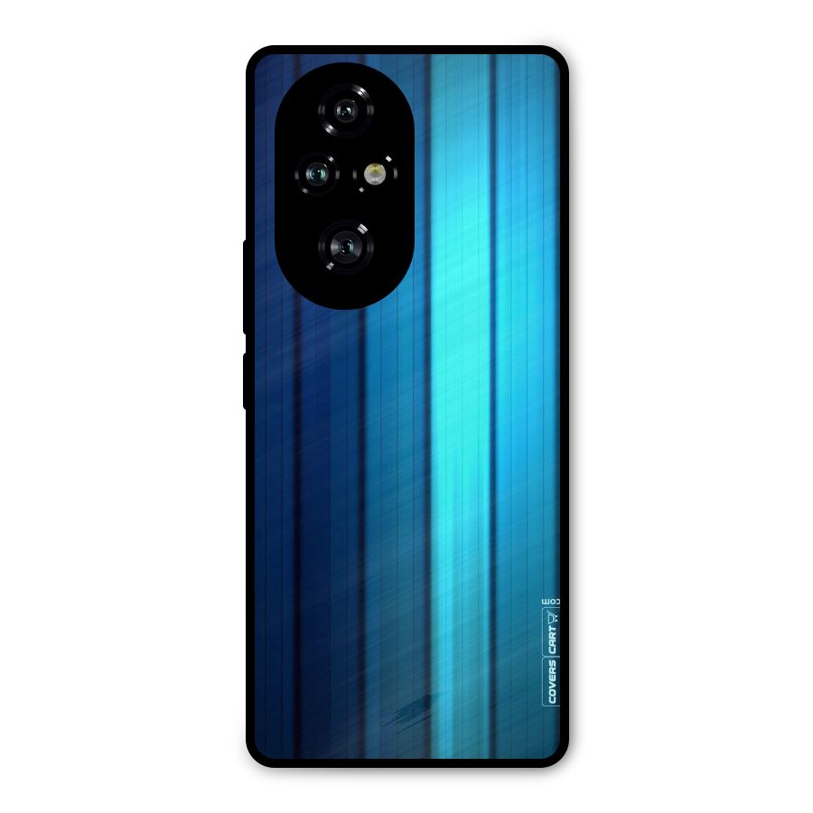 Blue Hues Metal Back Case for Honor 200 Pro