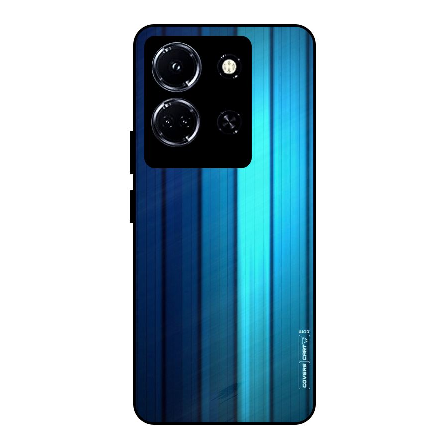 Blue Hues Metal Back Case for Infinix Note 30 5G