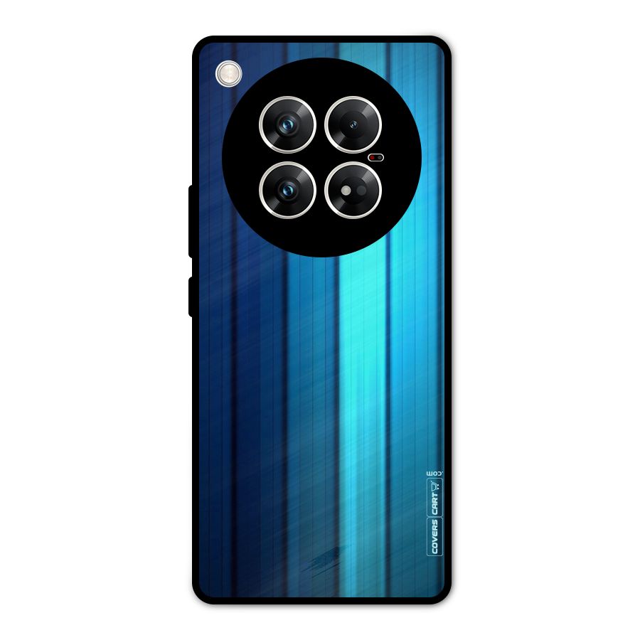 Blue Hues Metal Back Case for Infinix Zero 40 5G