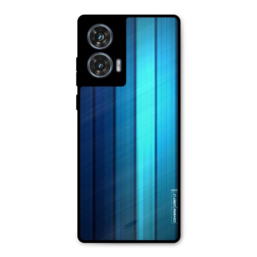 Blue Hues Metal Back Case for Motorola Edge 50 Fusion
