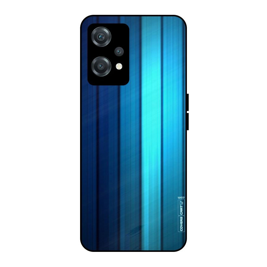 Blue Hues Metal Back Case for OnePlus Nord CE 2 Lite 5G