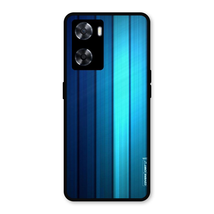 Blue Hues Metal Back Case for OnePlus Nord N20 SE