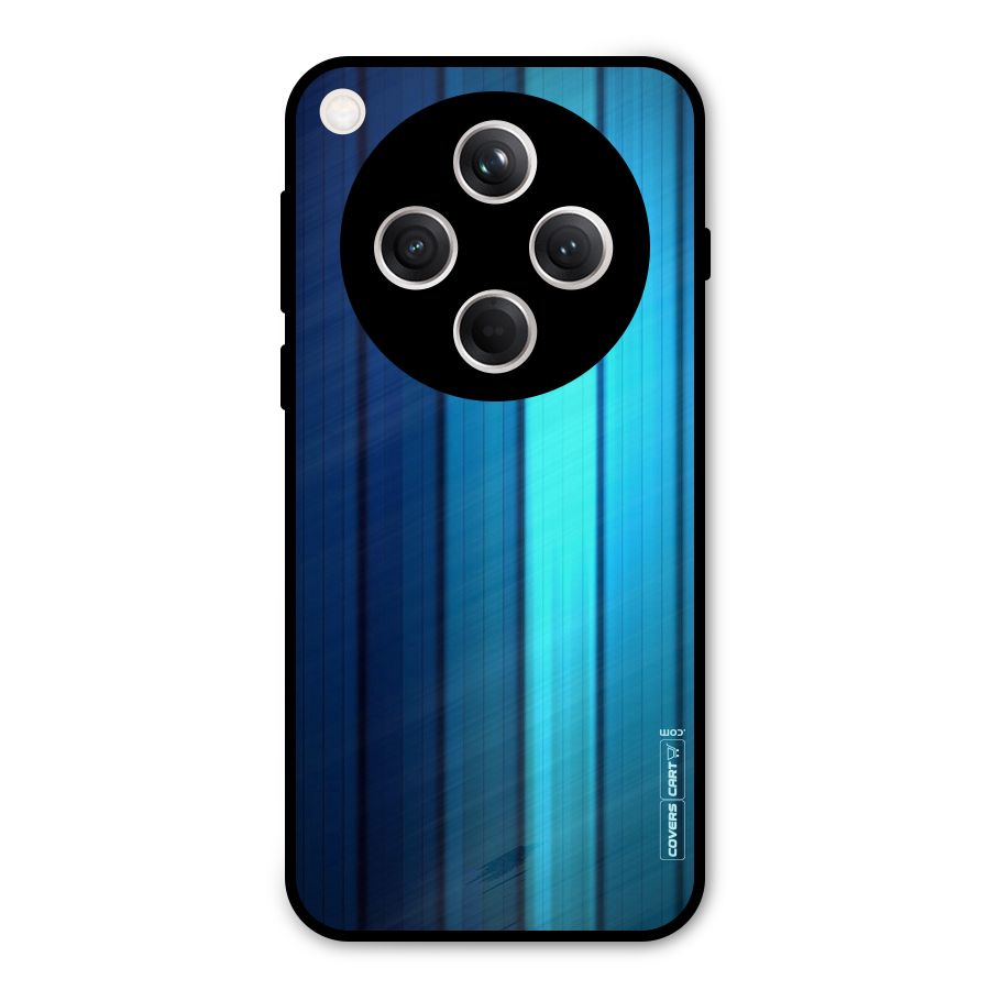 Blue Hues Metal Back Case for Oppo Find X8