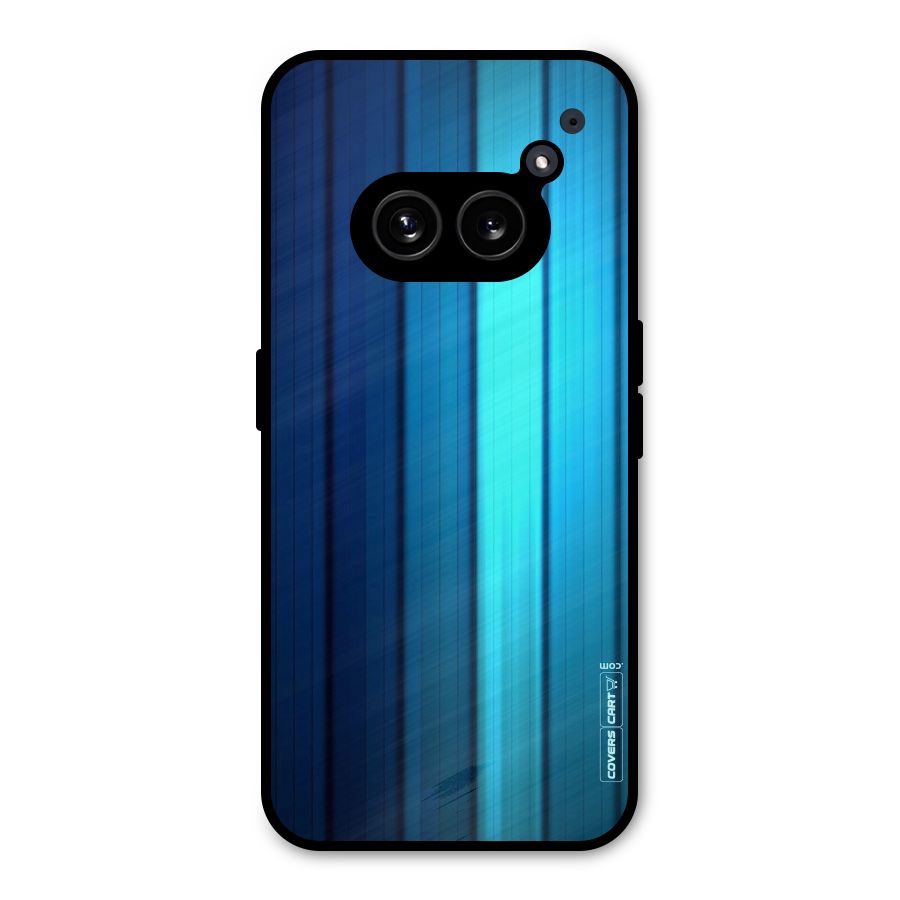 Blue Hues Metal Back Case for Nothing Phone 2a
