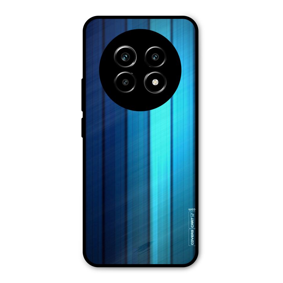 Blue Hues Metal Back Case for Realme 13 Pro