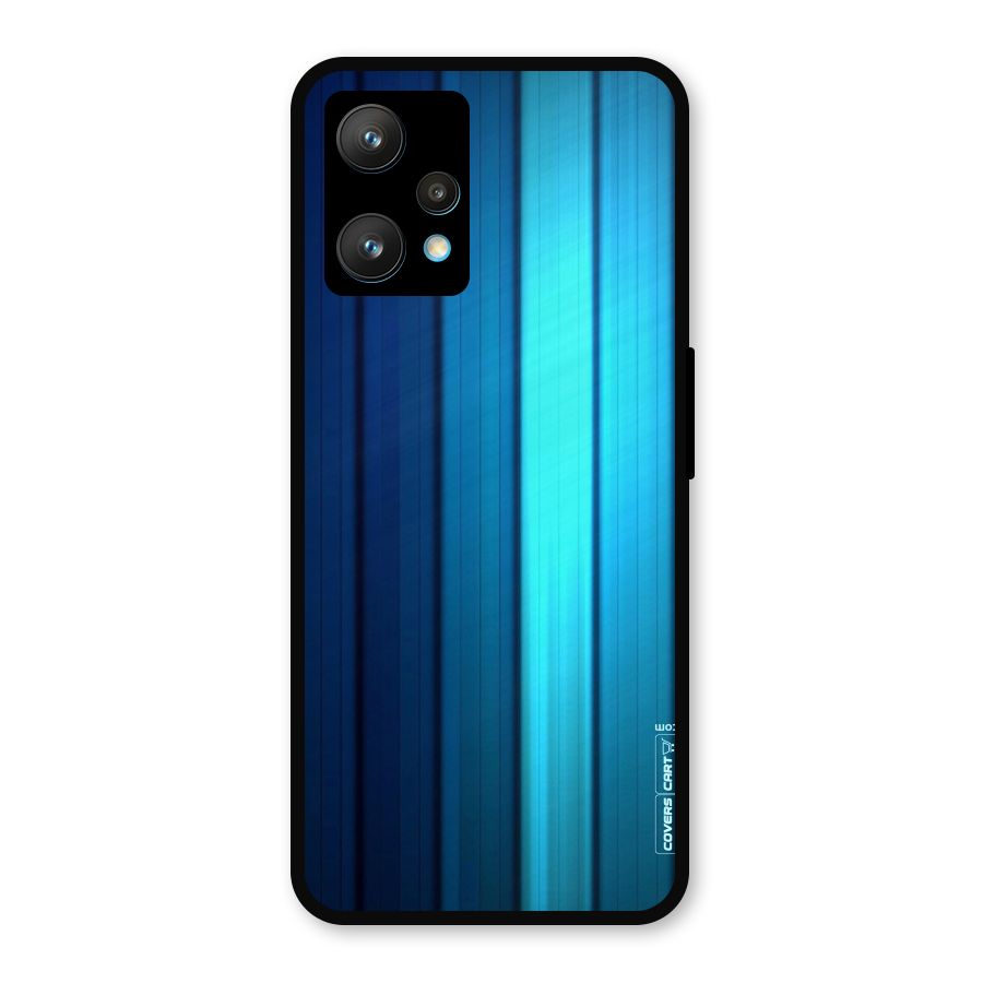 Blue Hues Metal Back Case for Realme 9 Pro Plus 5G