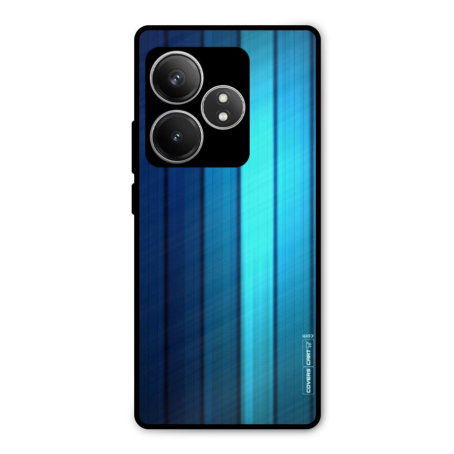 Blue Hues Metal Back Case for Realme GT 6T
