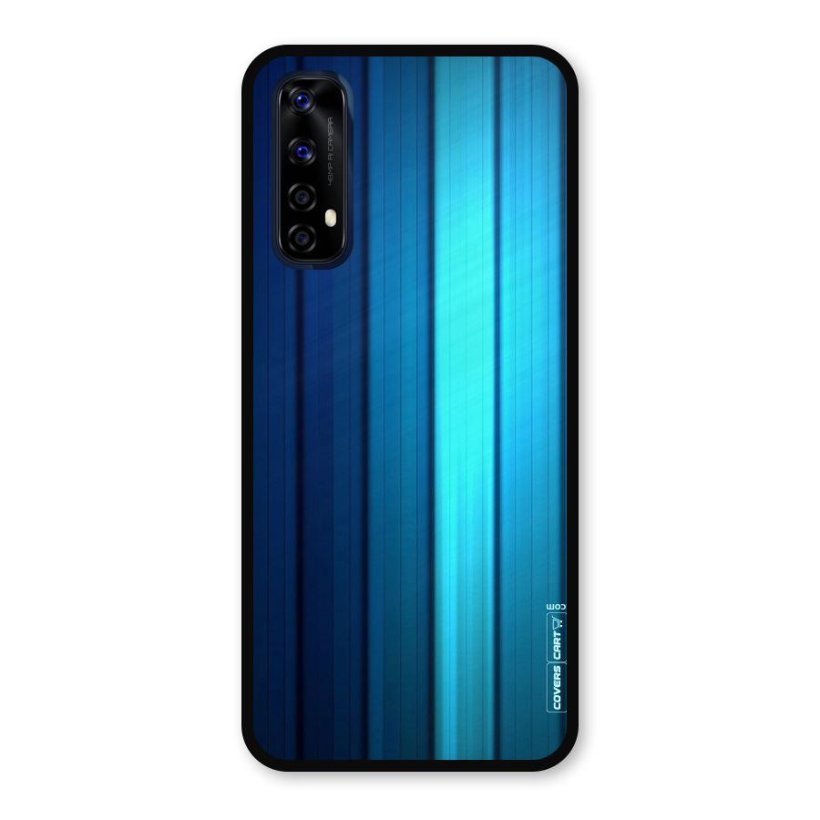 Blue Hues Metal Back Case for Realme Narzo 20 Pro