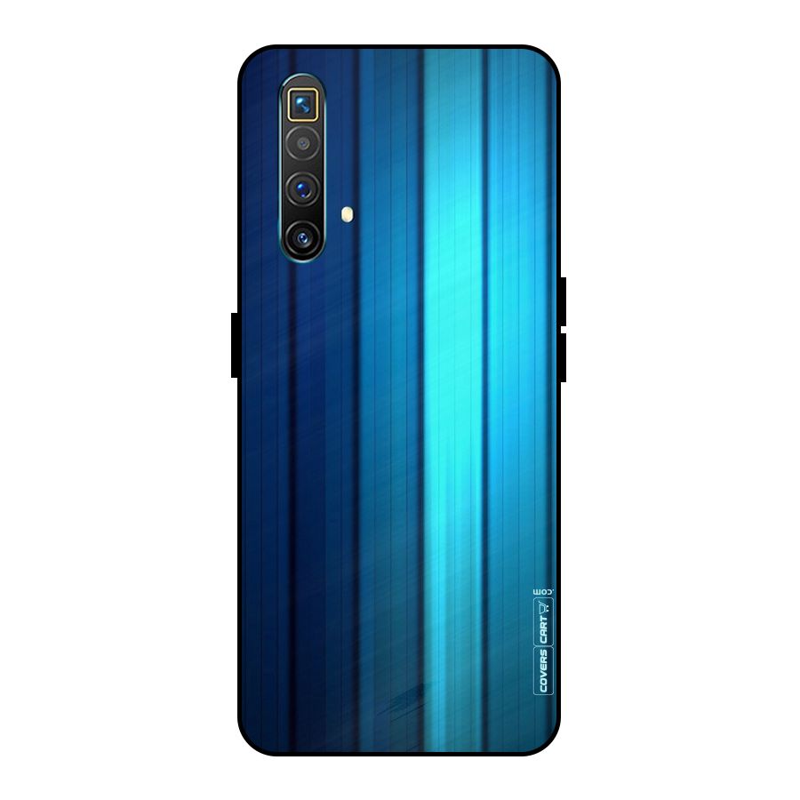 Blue Hues Metal Back Case for Realme X3 SuperZoom