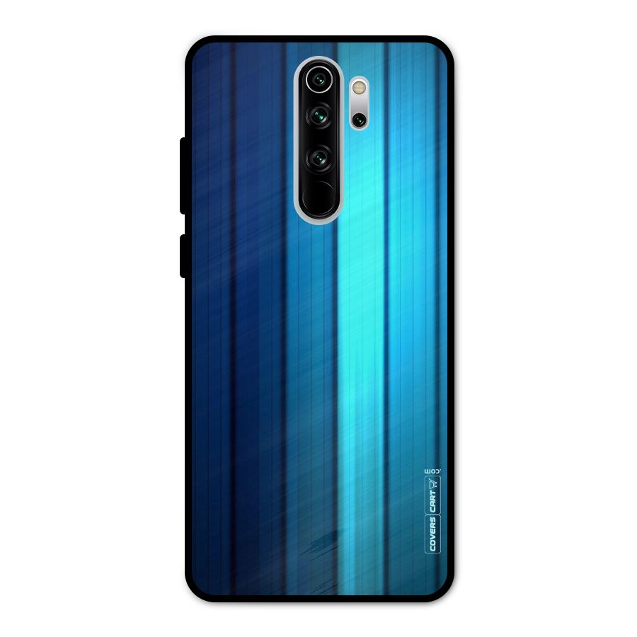 Blue Hues Metal Back Case for Redmi Note 8 Pro