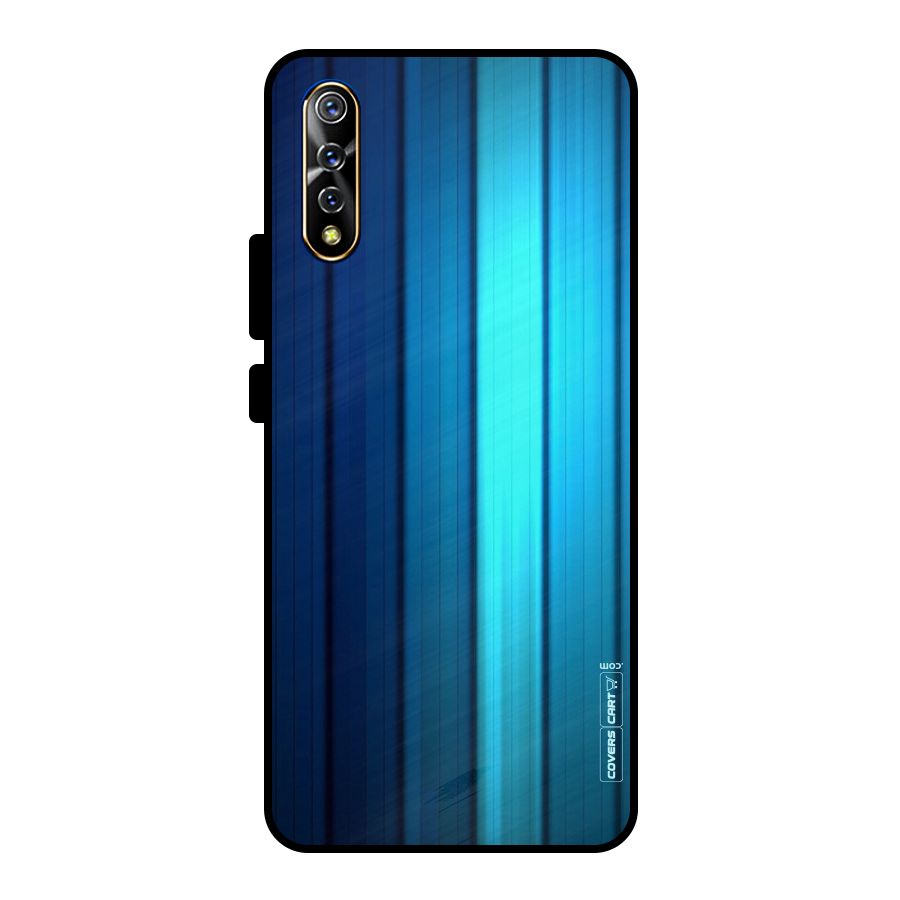 Blue Hues Metal Back Case for Vivo S1