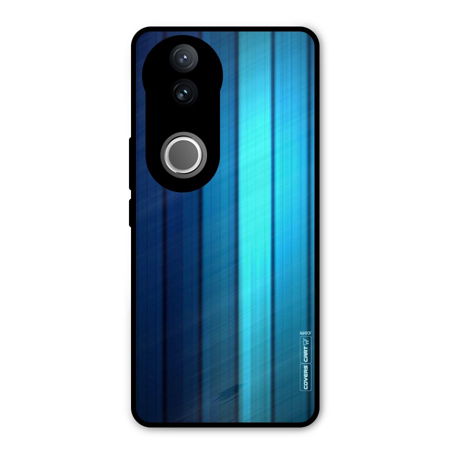 Blue Hues Metal Back Case for Vivo V50e