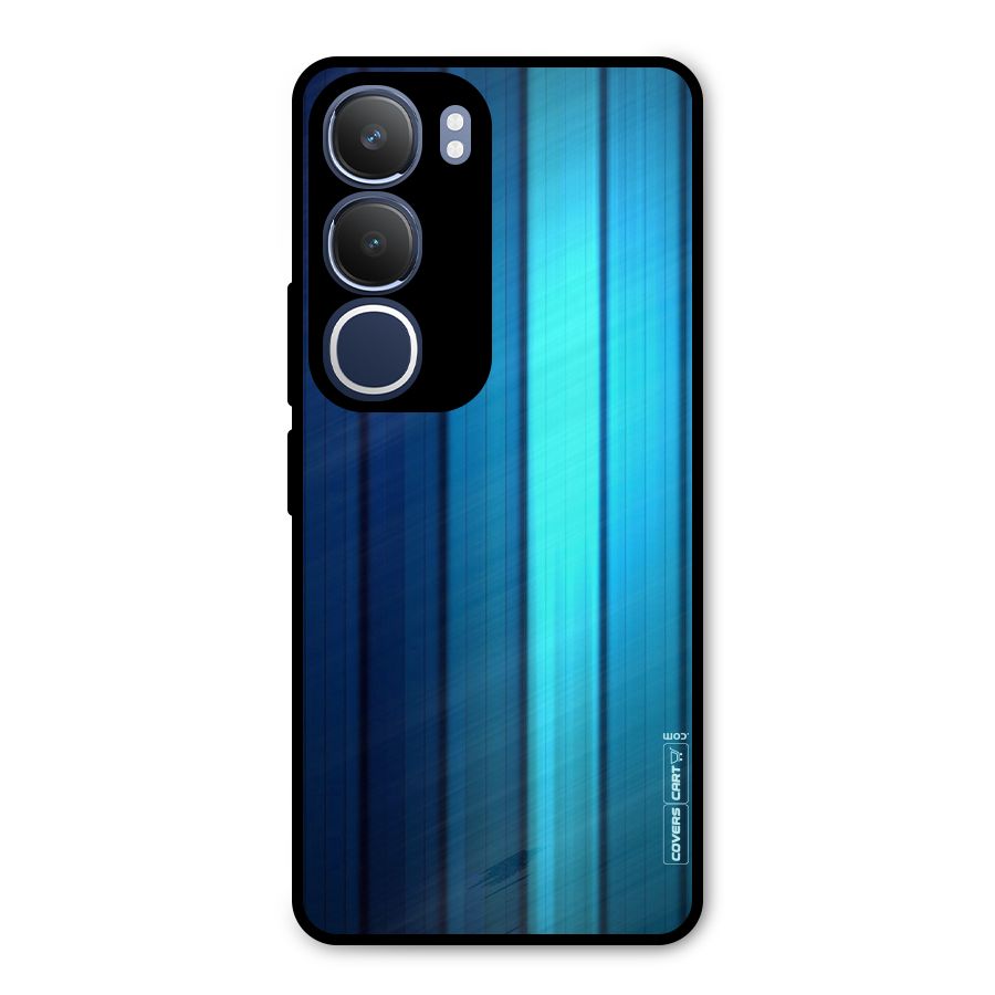 Blue Hues Metal Back Case for Vivo Y29