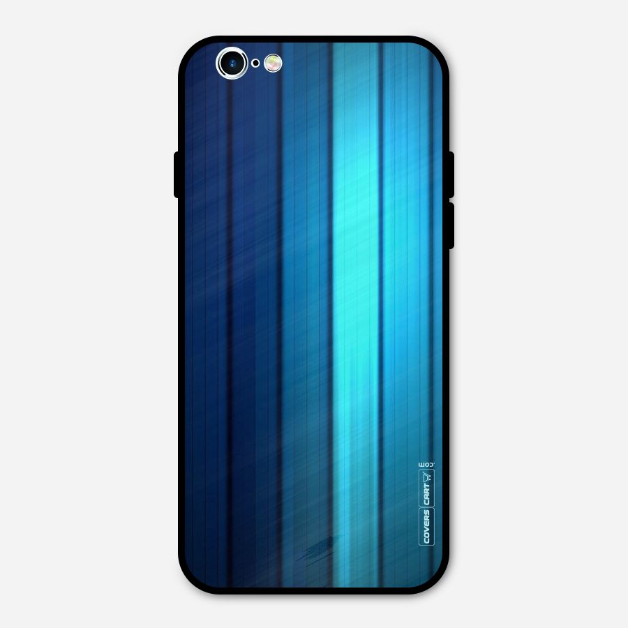 Blue Hues Metal Back Case for iPhone 6 6s