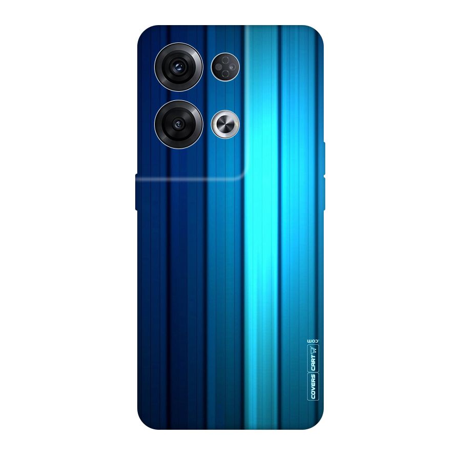 Blue Hues Original Polycarbonate Back Case for Oppo Reno8 Pro 5G