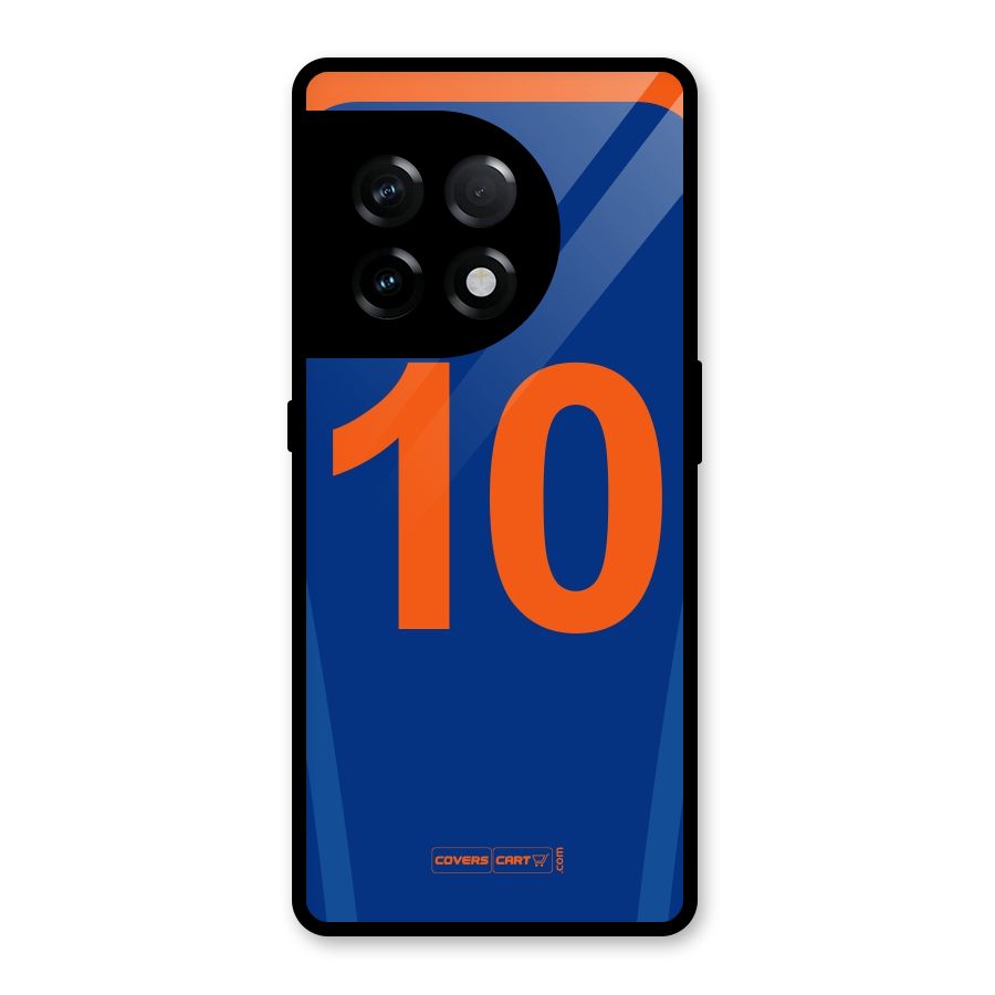 Blue Jersey Glass Back Case for OnePlus 11R