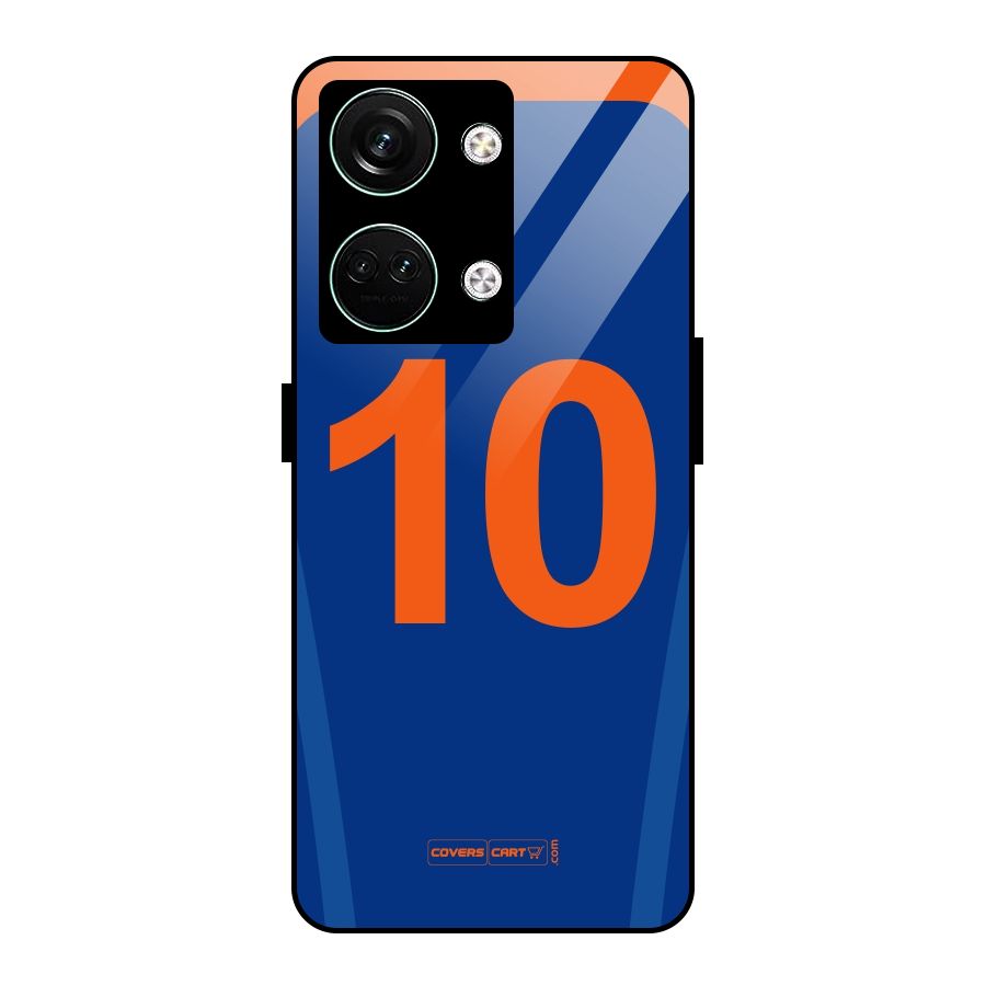 Blue Jersey Glass Back Case for Oneplus Nord 3