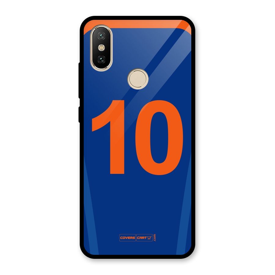 Blue Jersey Glass Back Case for Redmi A2