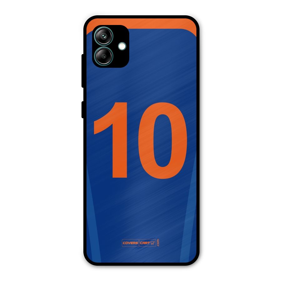 Blue Jersey Metal Back Case for Galaxy A04