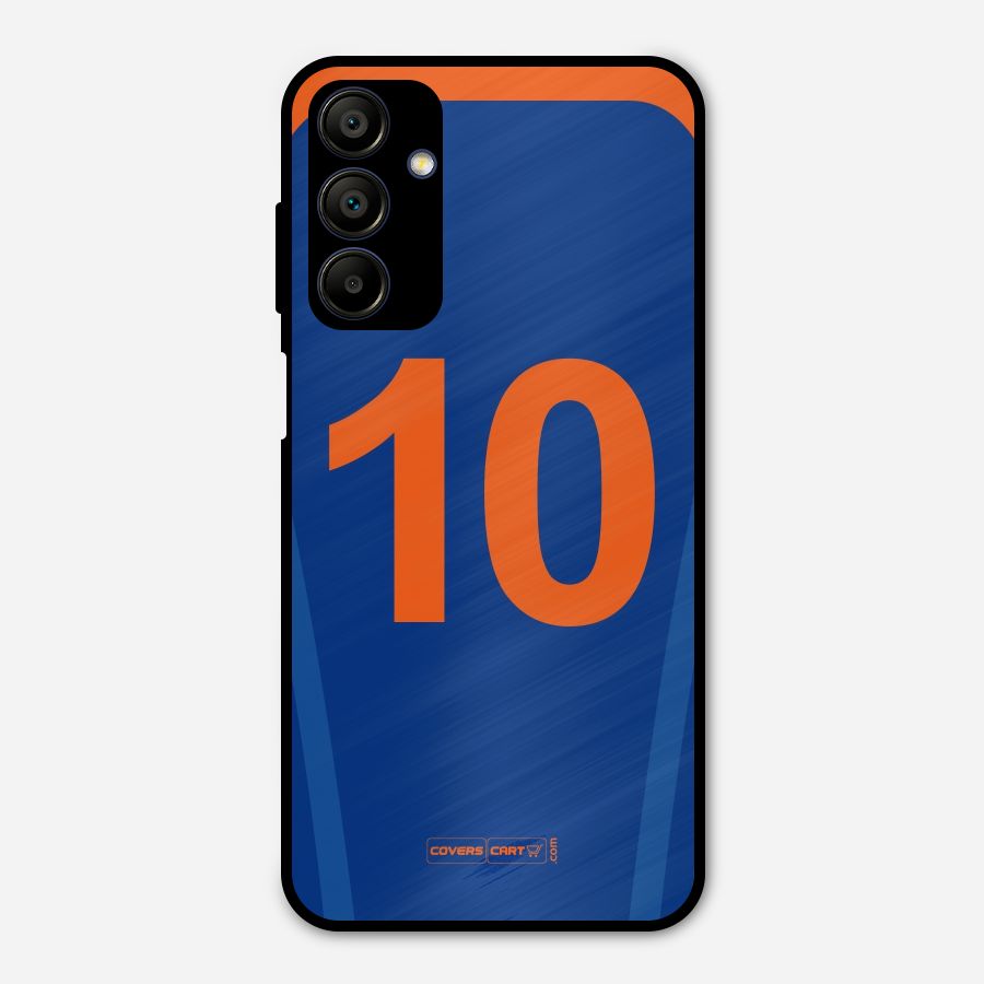 Blue Jersey Metal Back Case for Galaxy A15 5G