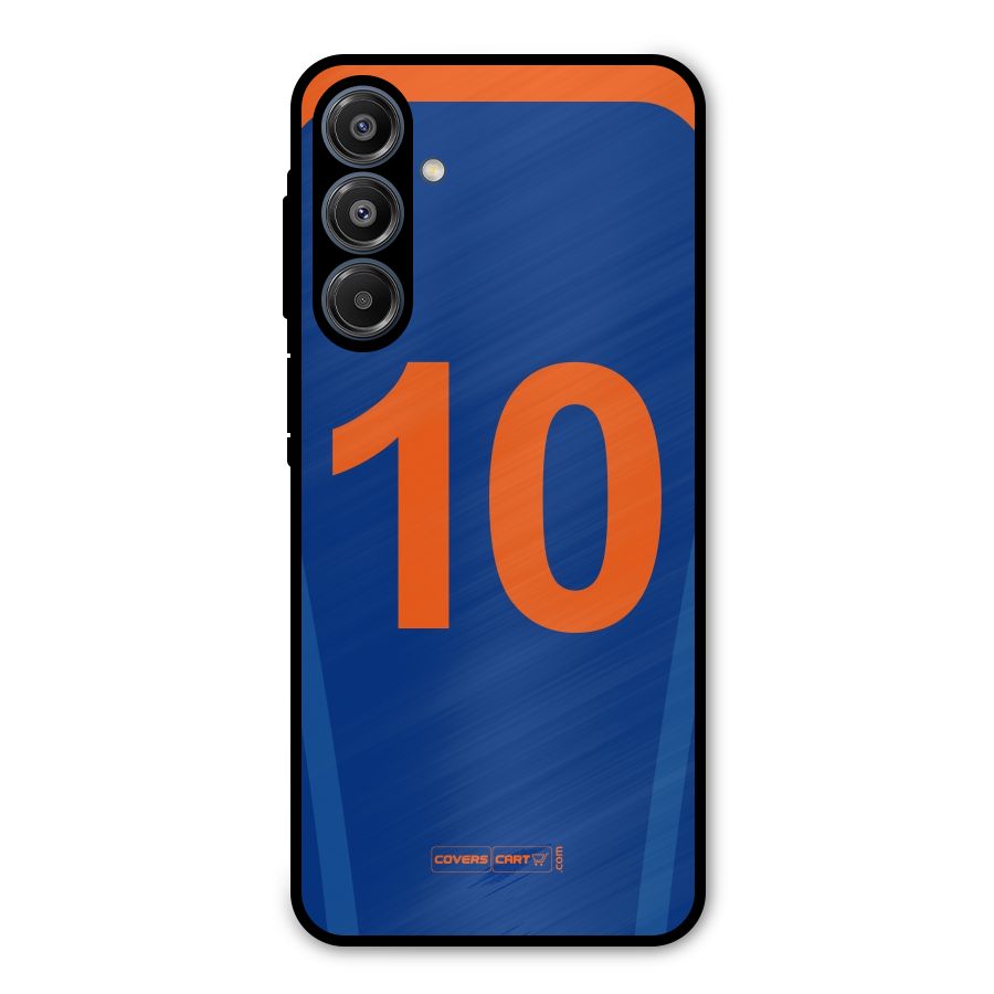 Blue Jersey Metal Back Case for Galaxy A16 5G