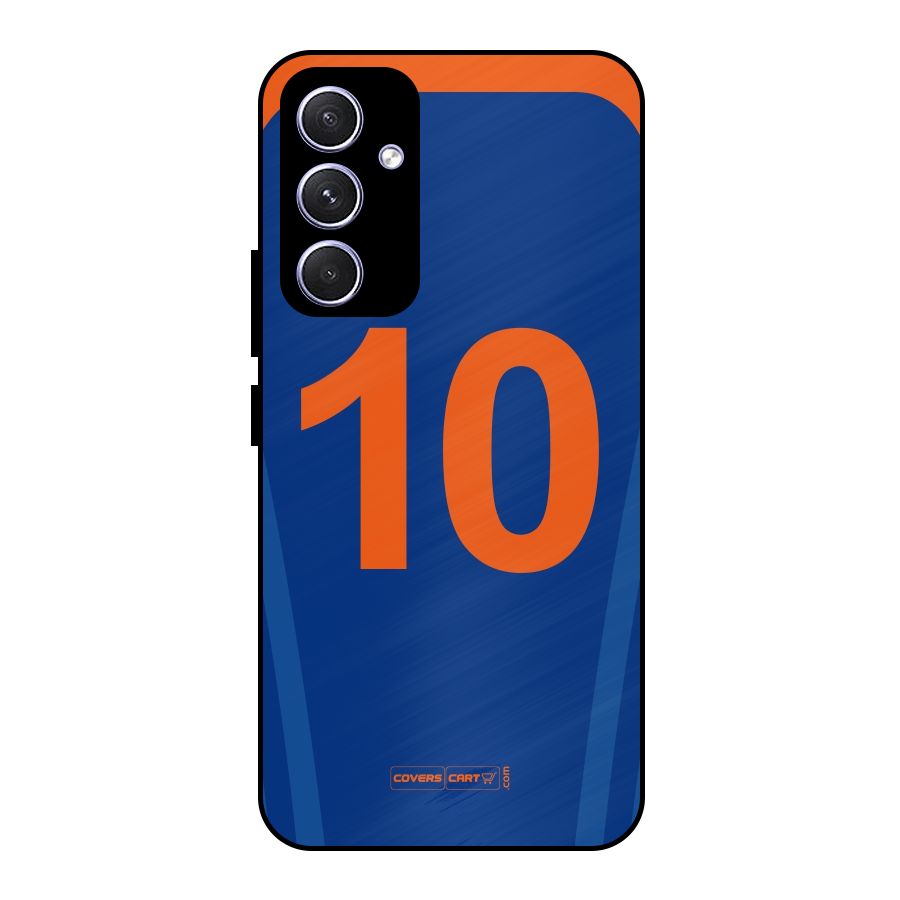 Blue Jersey Metal Back Case for Galaxy A54