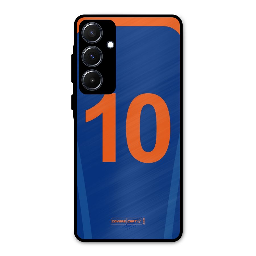 Blue Jersey Metal Back Case for Galaxy A55
