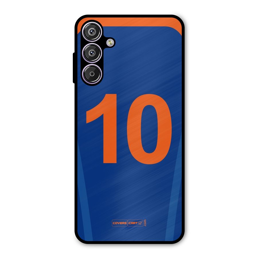 Blue Jersey Metal Back Case for Galaxy M15
