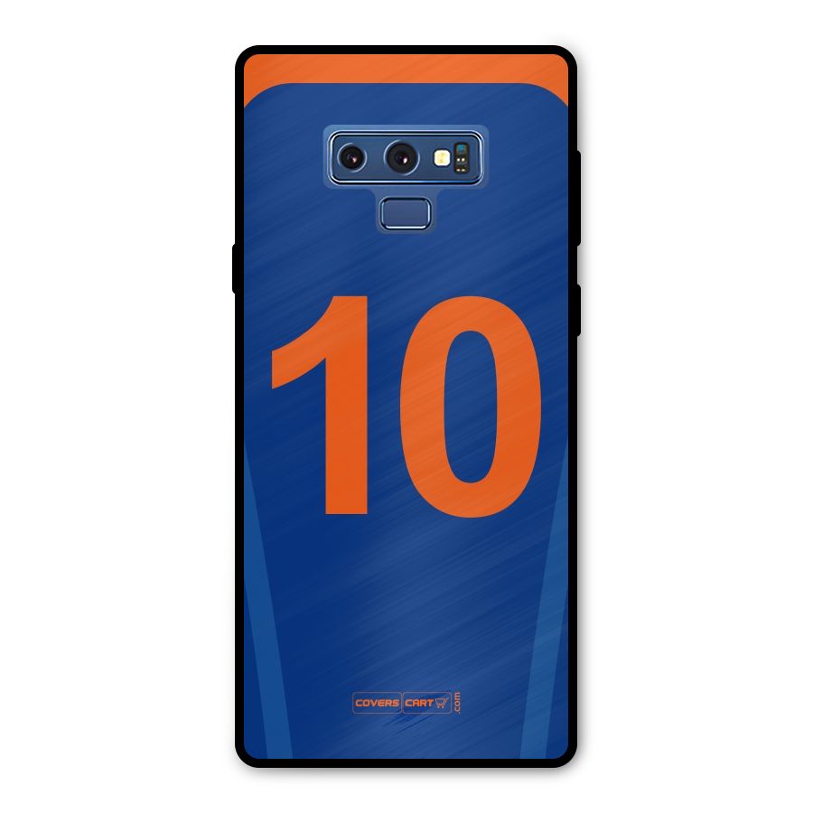 Blue Jersey Metal Back Case for Galaxy Note 9