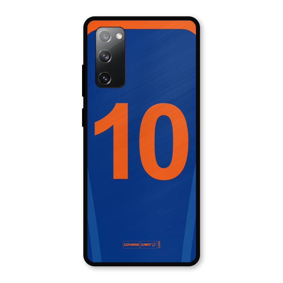 Blue Jersey Metal Back Case for Galaxy S20 FE 5G