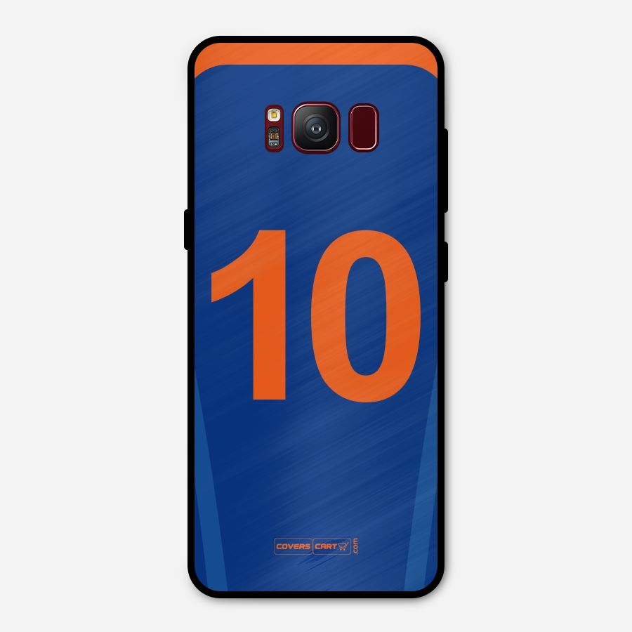 Blue Jersey Metal Back Case for Galaxy S8