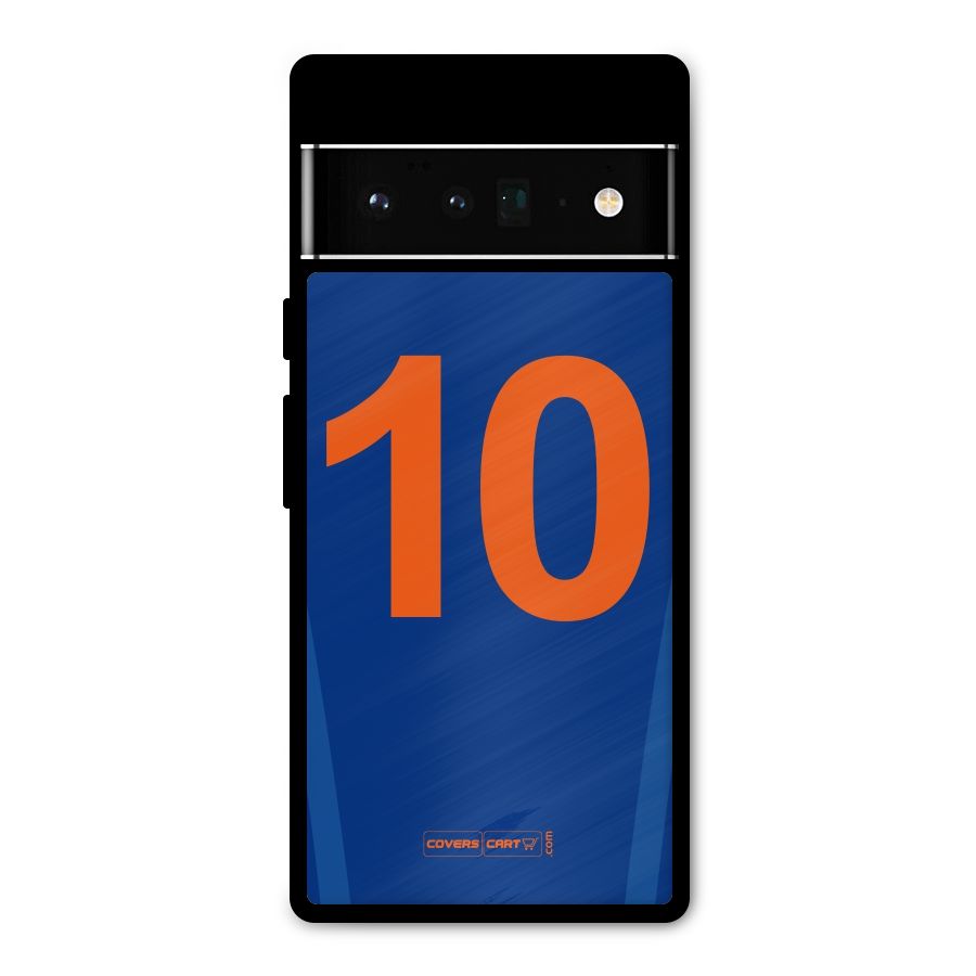 Blue Jersey Metal Back Case for Google Pixel 6 Pro
