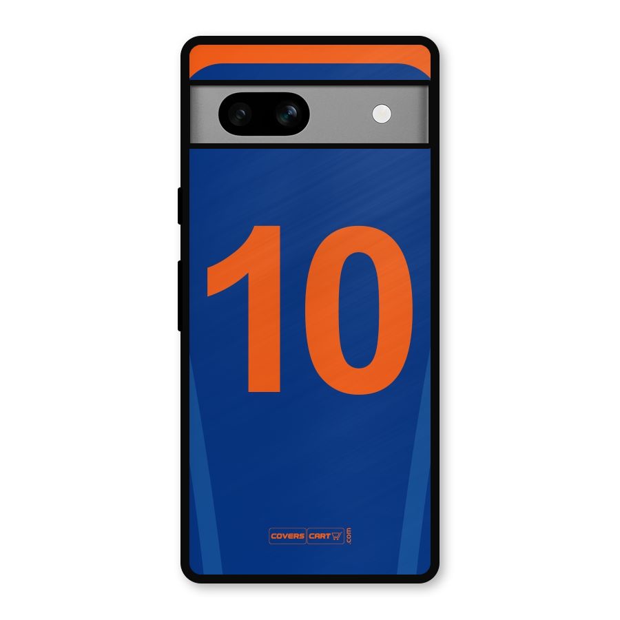 Blue Jersey Metal Back Case for Google Pixel 7a