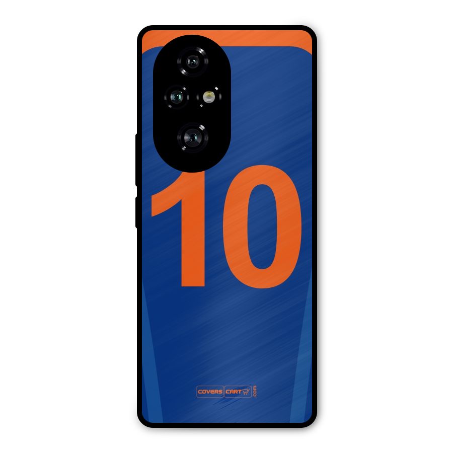 Blue Jersey Metal Back Case for Honor 200 Pro