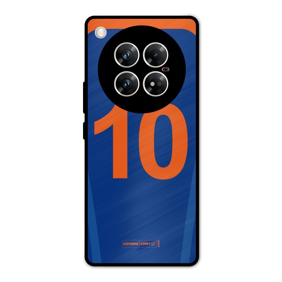 Blue Jersey Metal Back Case for Infinix Zero 40 5G