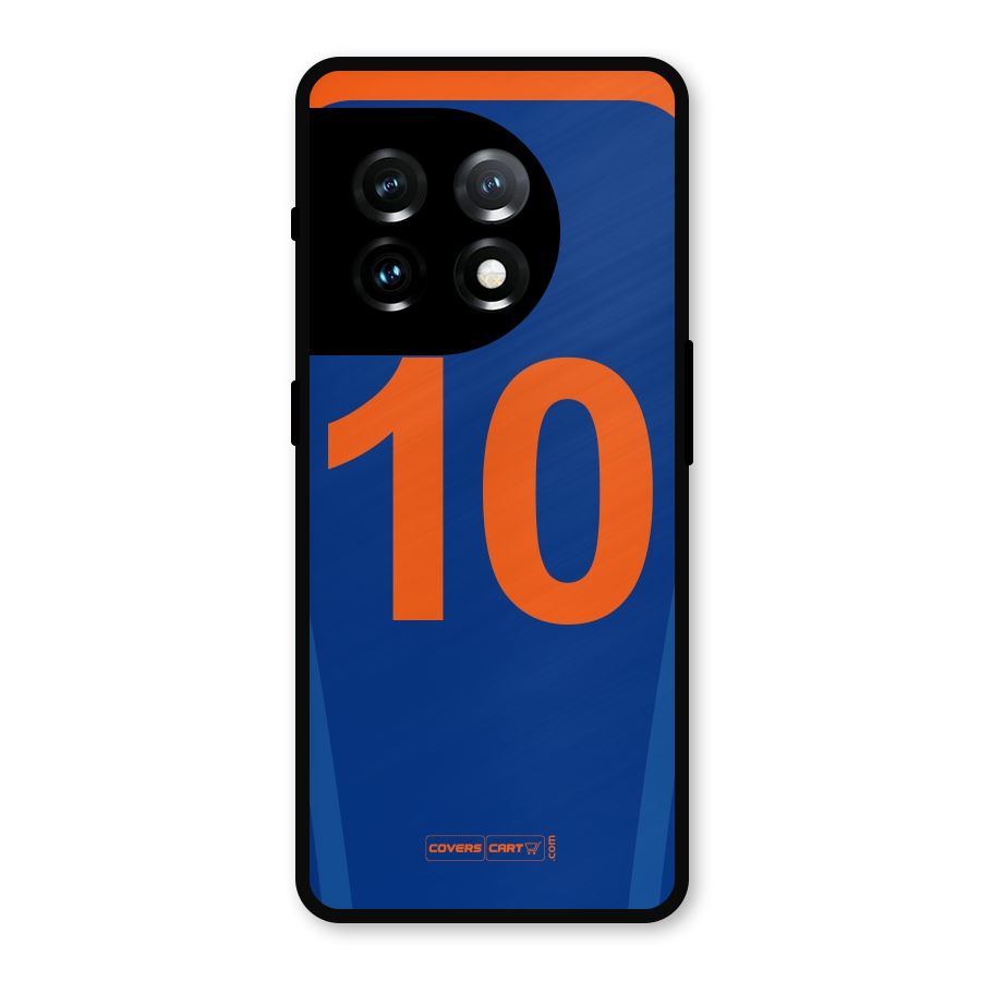 Blue Jersey Metal Back Case for OnePlus 11