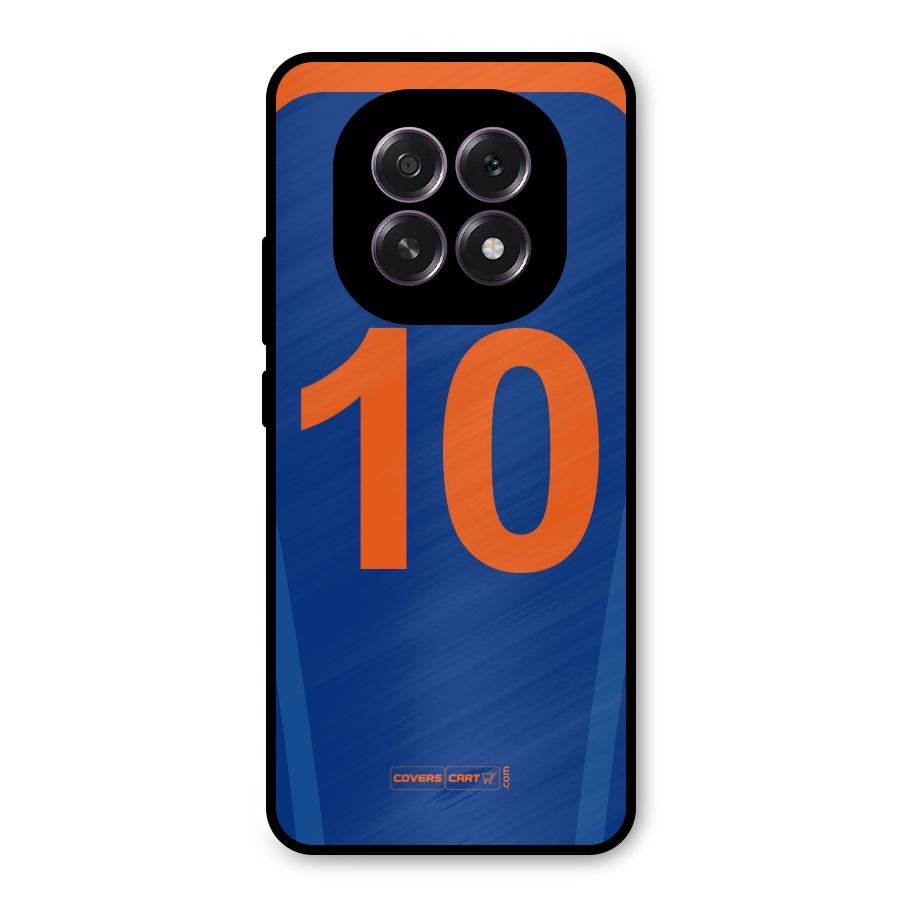 Blue Jersey Metal Back Case for Oppo F29