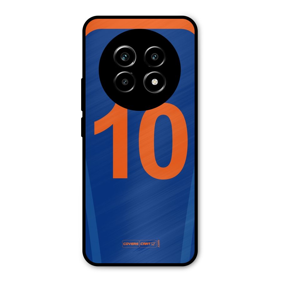 Blue Jersey Metal Back Case for Realme 13 Pro