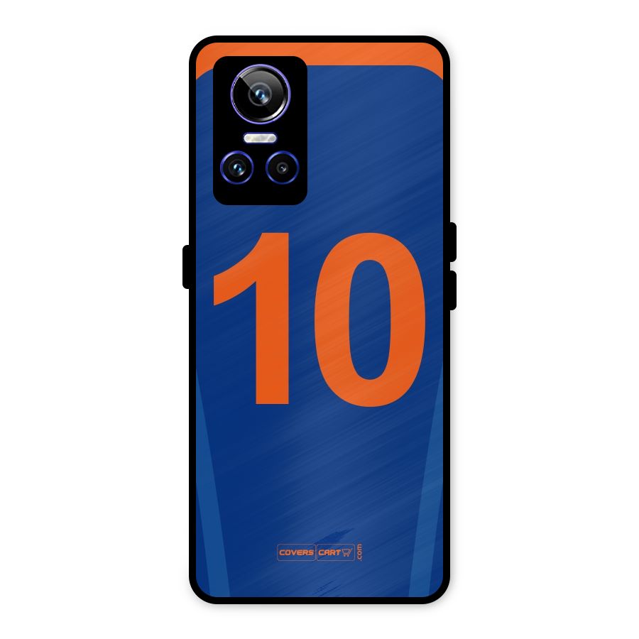 Blue Jersey Metal Back Case for Realme GT Neo 3