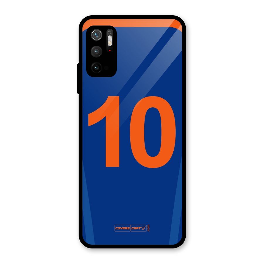Blue Jersey Metal Back Case for Redmi Note 10T 5G