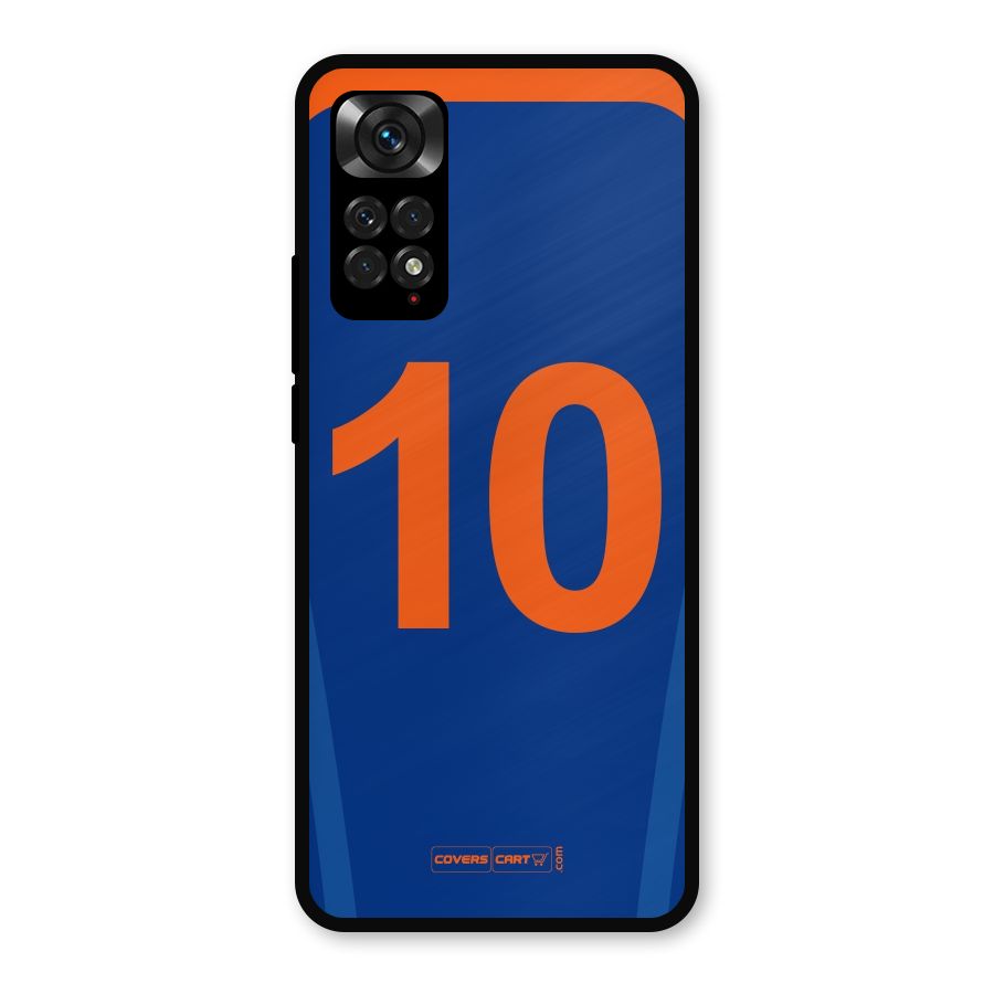 Blue Jersey Metal Back Case for Redmi Note 11s