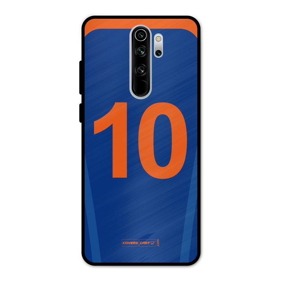 Blue Jersey Metal Back Case for Redmi Note 8 Pro