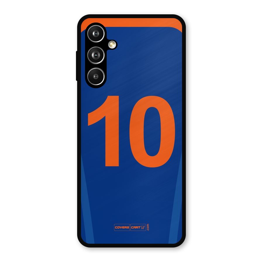 Blue Jersey Metal Back Case for Samsung Galaxy M54