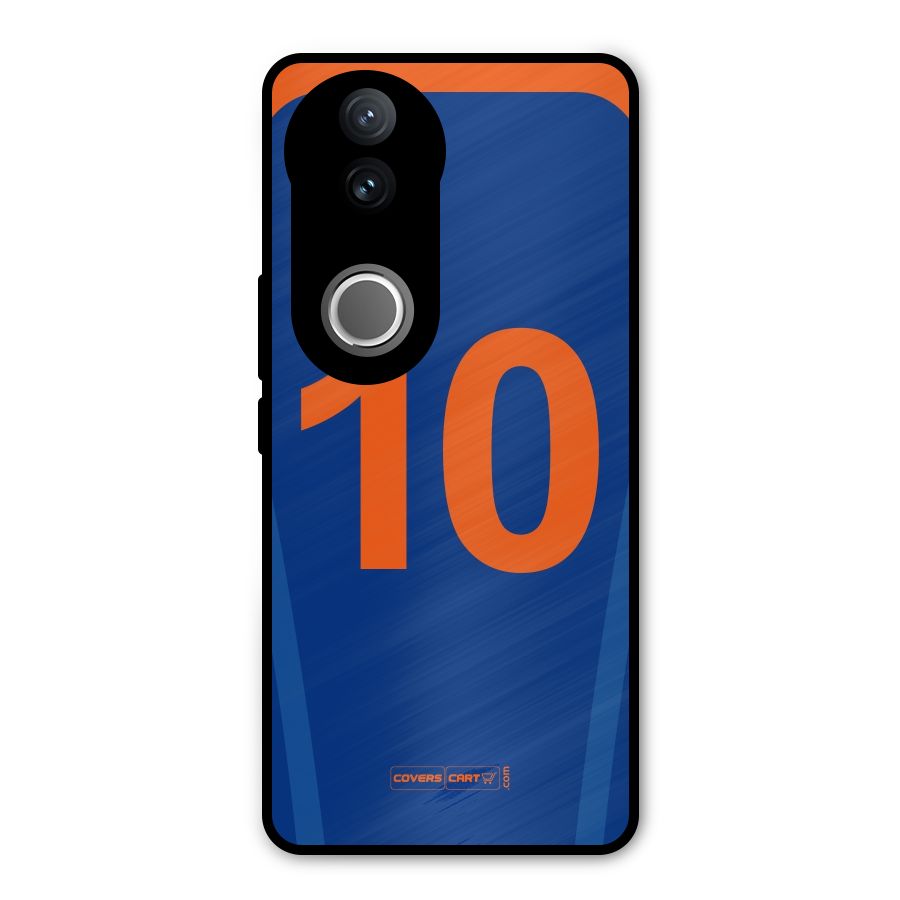 Blue Jersey Metal Back Case for Vivo V50e