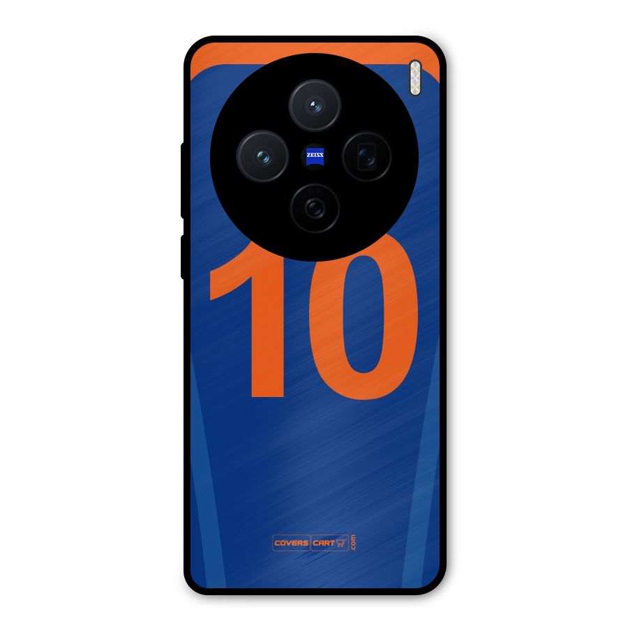 Blue Jersey Metal Back Case for Vivo X200