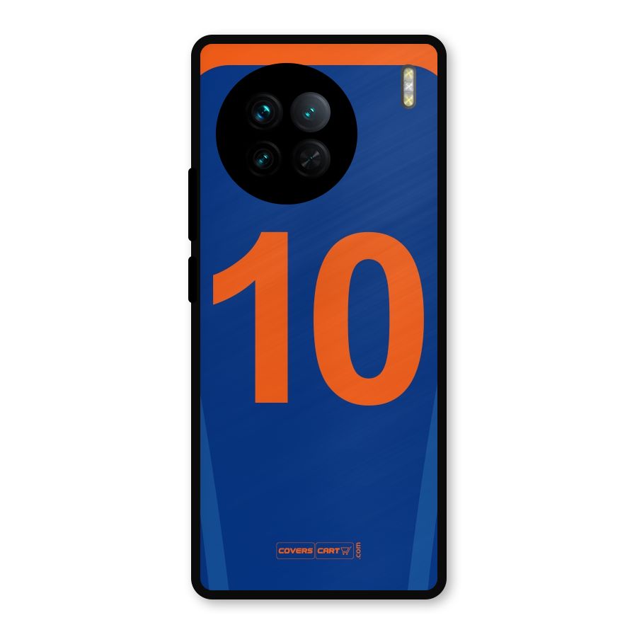 Blue Jersey Metal Back Case for Vivo X90